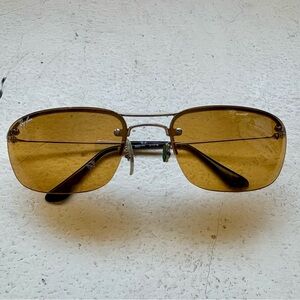 Ray Ban Aviator Yellow Lens 3156 unisex